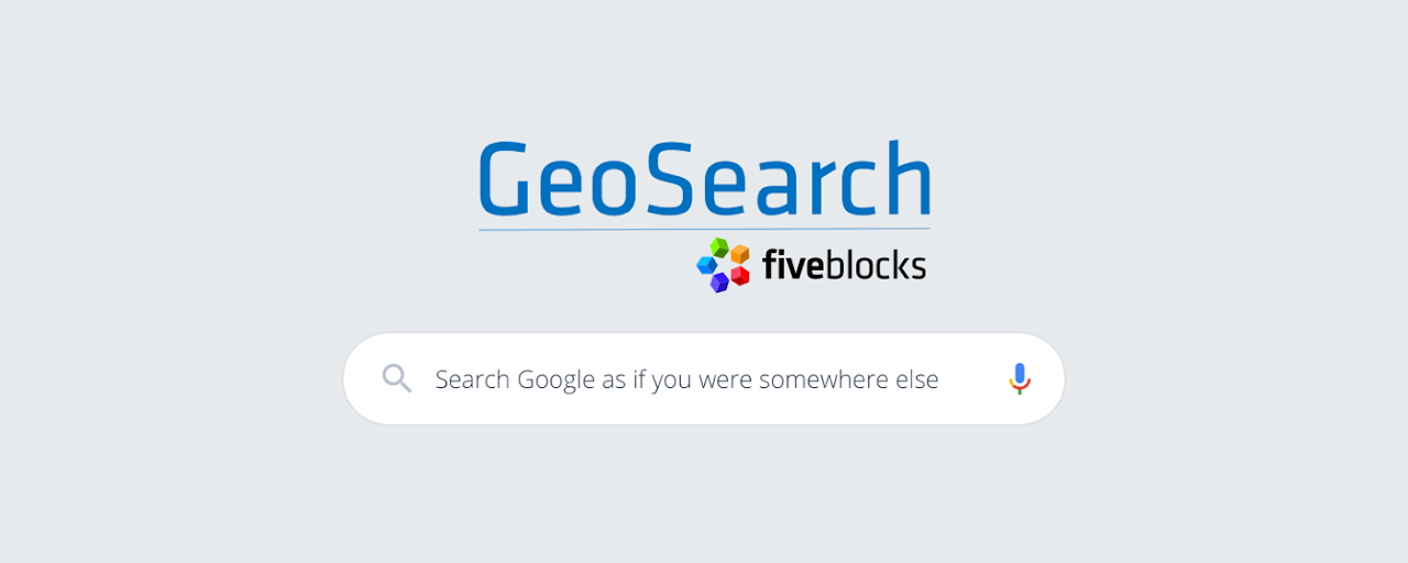 GeoSearch: 'VPN' for Google Search Preview image 2