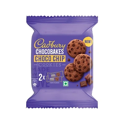 Cadbury Chocobakes ChocoChip Cookies 167 Gm