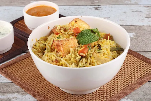 Paneer Biryani Dum