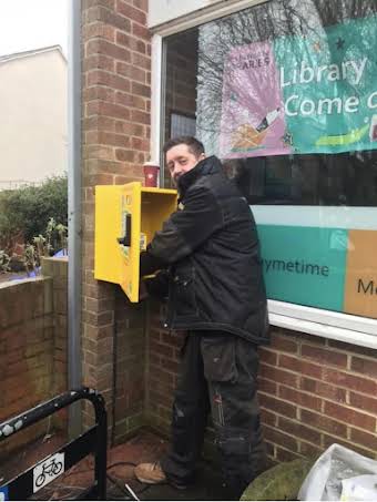 Pangbourne library defibrillator  album cover