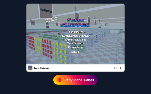 Super Shopper Game - Navigate Vibrant Stores and Beat the Clock!