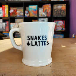 Snakes&Lattes Coffee Cup