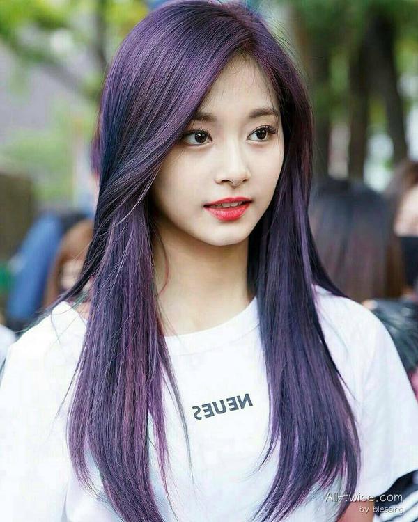 twice tzuyu purple