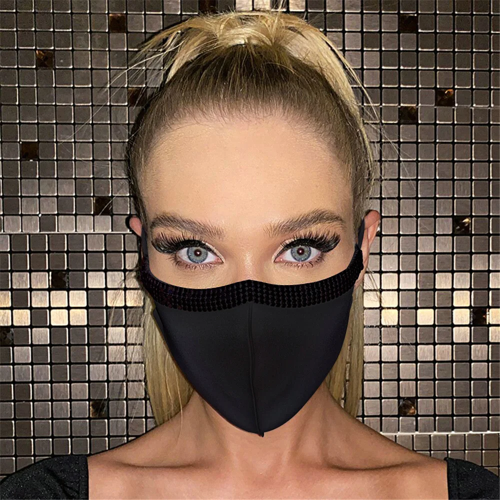 Title 14, Maschera strass regolabile da donna esplosiva