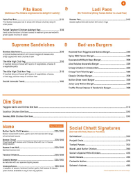 Powai Social menu 8