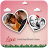 Dual Love Photo Frames icon