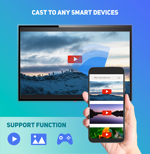 Screen Mirroring-Mobile Screen Cast to TV