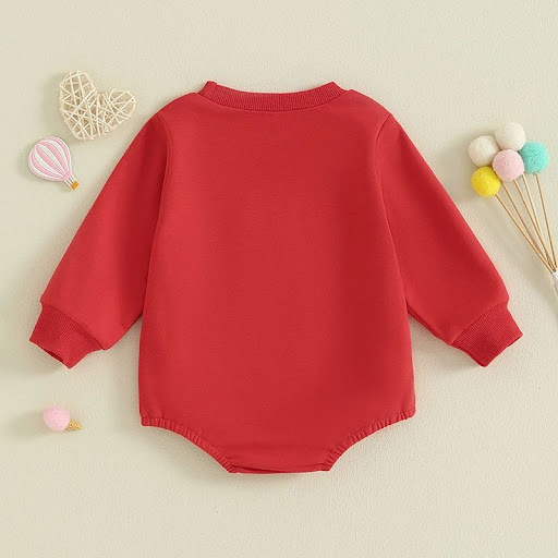 Title 6, Baby Girls Boys Rompers Valentines Day Soft, c...