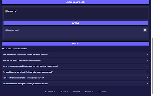 AI Text Corrector screenshot 3
