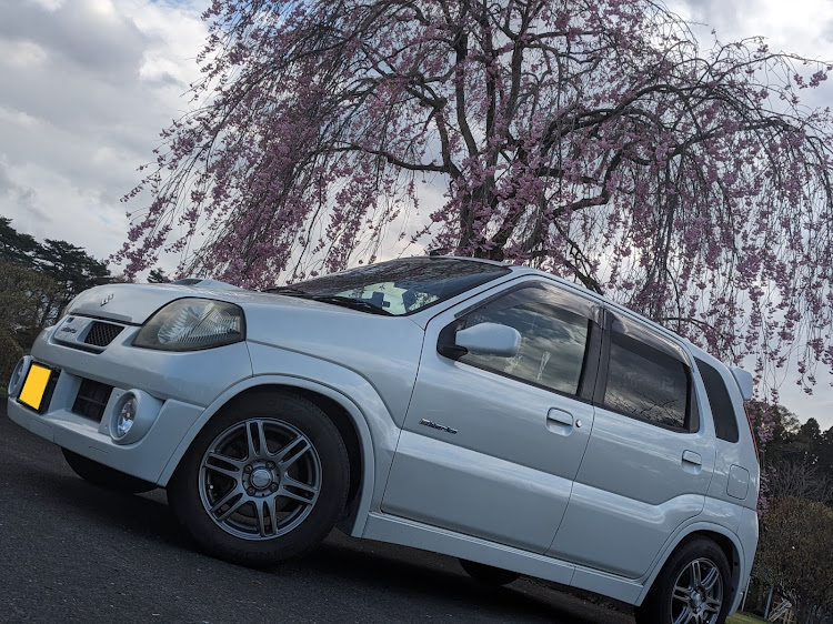 Keiワークスのドライブ・桜に関するカスタム事例の投稿画像2枚目