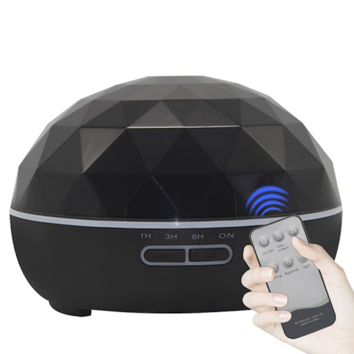 Title 9, Ultrasonic aroma diffuser with mute operation a...