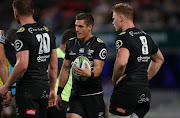  Louis Schreuder of the Cell C Sharks during the Super Rugby match between Cell C Sharks and Emirates Lions and at Jonsson Kings Park Stadium on June 30, 2018 in Durban, South Africa.