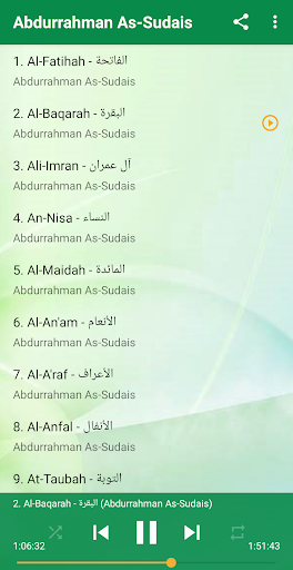 Abdurrahman As-Sudais Full Offline Al Quran MP3