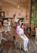 Jackie Righi-Boyd and her mother, Luciana Righi, at their restaurant in Craighall Park, Joburg.