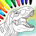 Dino Coloring Game