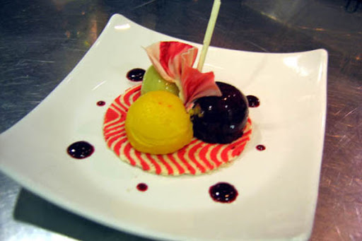 Trio de sorbet