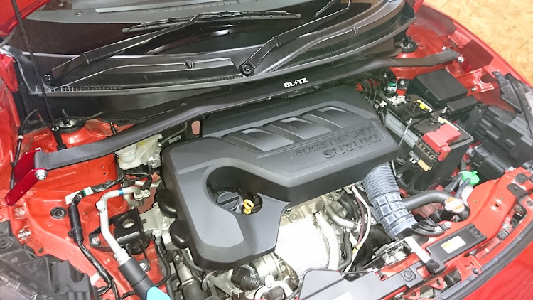 スイフトのタワーバー取付に関するカスタム事例の投稿画像1枚目