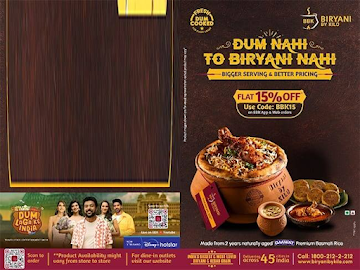 Biryani By Kilo menu 