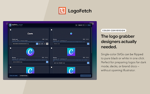 LogoFetch by Treatzone screenshot 2