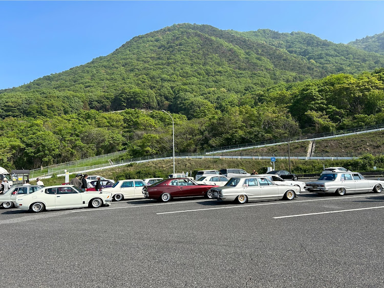 スカイラインのちょっとソコまで！・ゆっくり走ろうしまなみ海道・前からバイクが…お兄さんごめんなさい💦・ゆっくり走ろう広島県・お疲れ様でした！に関するカスタム事例の投稿画像2枚目