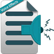 Text to Speech (Voice Effects)  Icon