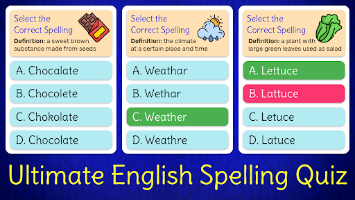 Screenshot Ultimate English Spelling Quiz