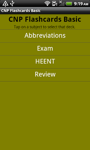 CNP Flashcards Basic