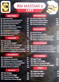 RM Mastani & Cafe menu 1