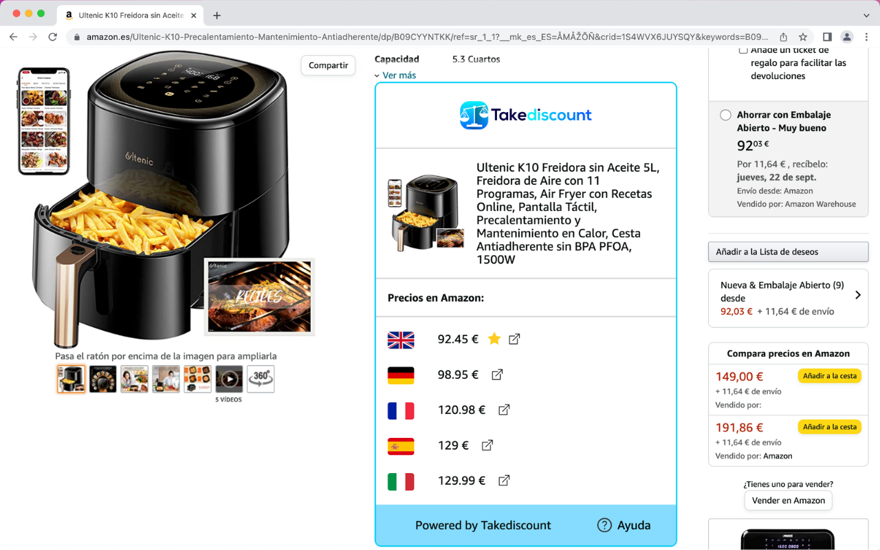 TakeDiscount - Compare prices and save money Preview image 4