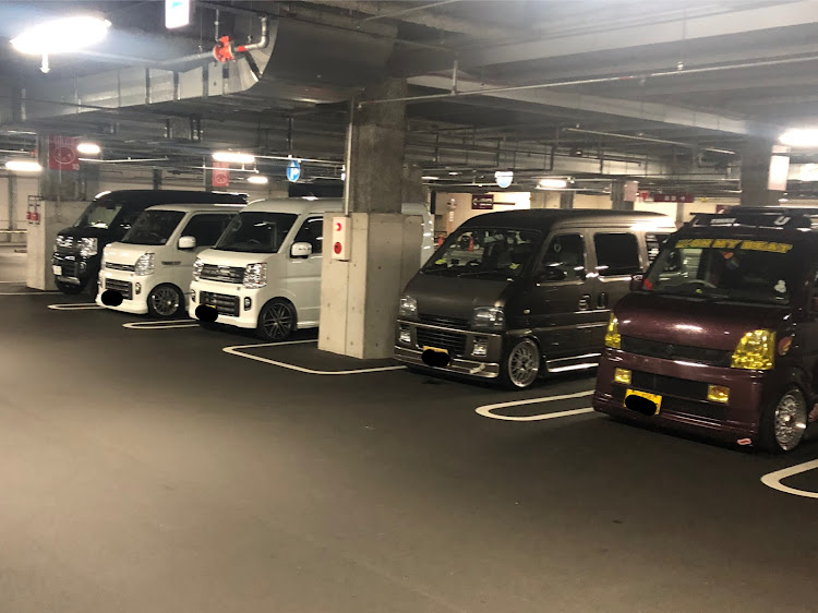 エブリイワゴンのハイエース・happyバトン💫・オフ会・ツーリング・旧原付に関するカスタム事例の投稿画像9枚目