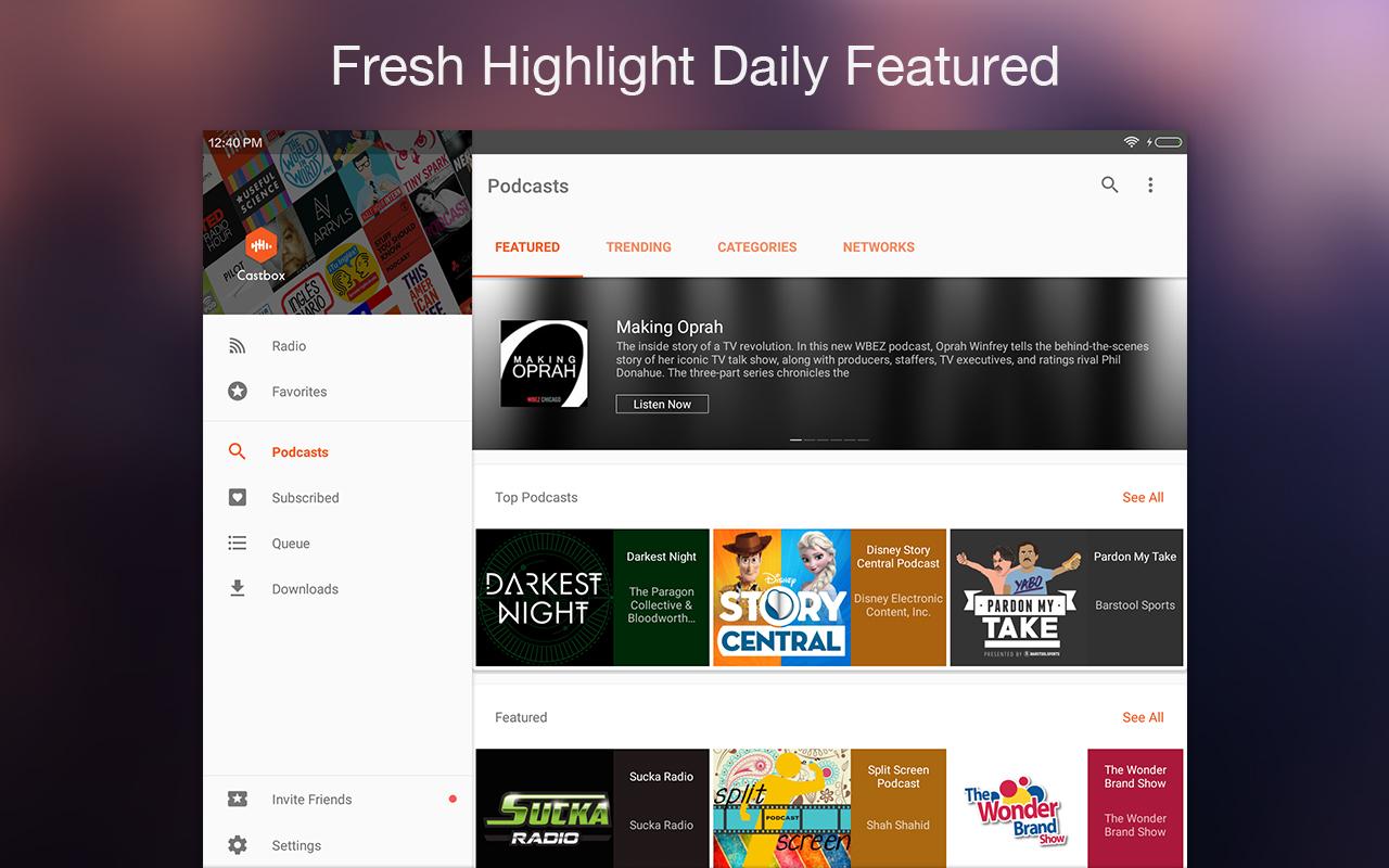 CastBox Podcast Radio Music Android Apps on Google Play