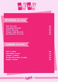 Sylph Chocolates menu 4