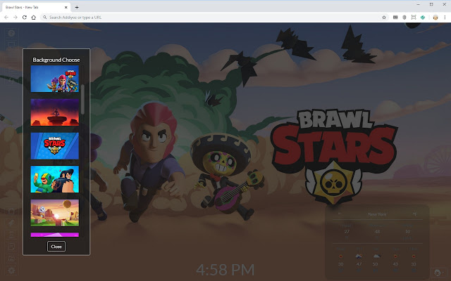 Brawl Stars Hd Wallpapers And New Tab - ideas skins brawl stars tara