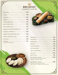 Sri Nararyana Veg Restaurant menu 3