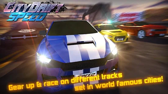  Speed Car Drift Racing- 스크린샷 미리보기 이미지  