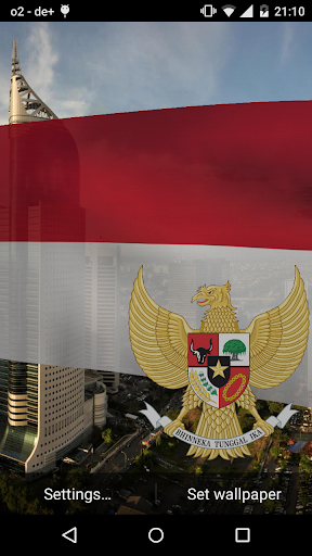 Indonesia Flag Live Wallpaper