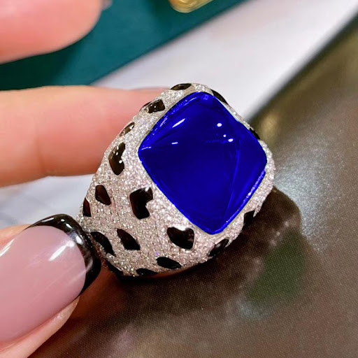Title 8, Royal Sapphire Red Diamond Emerald Full Diamond...