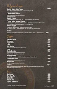 The Chocolate Room menu 4