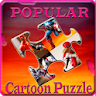 Cartoon puzzle Hero icon