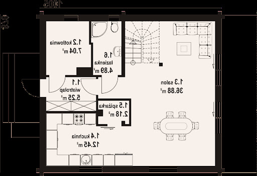 Gryfice a3 dw - Rzut parteru