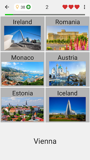 Screenshot Capitals of the World - Quiz