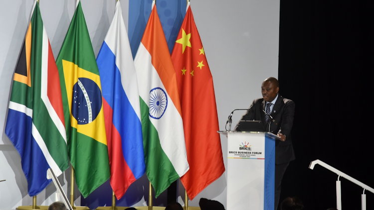 Address by Standard Bank CEO Sim Tshabalala at the BRICS Business Forum Leaders Dialogue at the Sandton Convention Centre in Johannesburg.