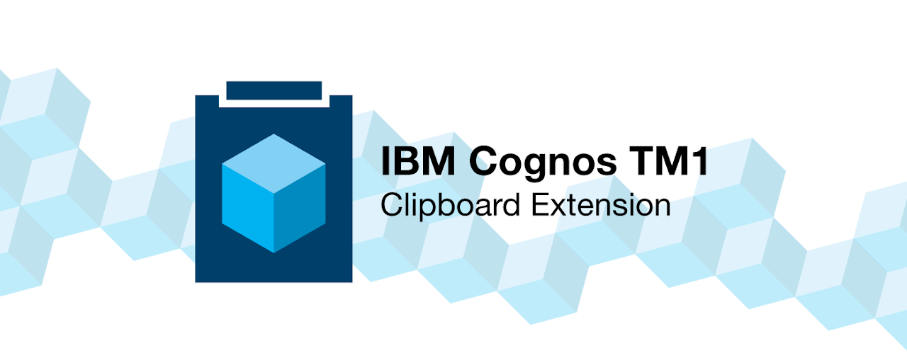 IBM Cognos TM1 Web Clipboard Extension Preview image 2