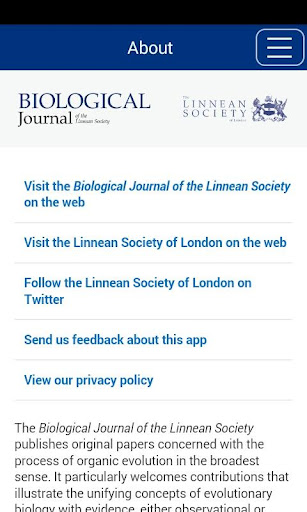 Biological Journal Linnean Soc