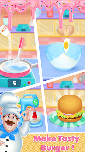 Screenshot chef cooking recipe game