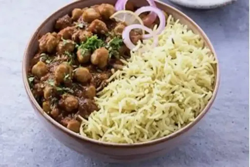 Chole With Jeera Rice