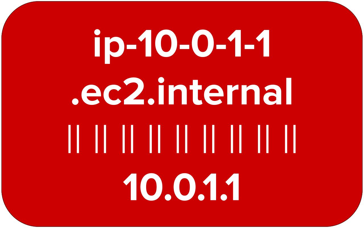 ip-x-x-x-x.ec2.internal to IPs Preview image 0