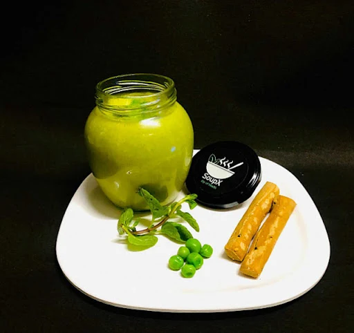 Mint Refreshing Green Pea Cold Soup