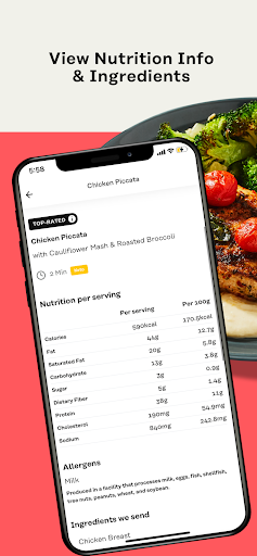 Screenshot Factor_ Prepared Meal Delivery