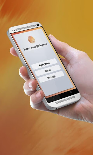여름 오렌지 GO Keyboard